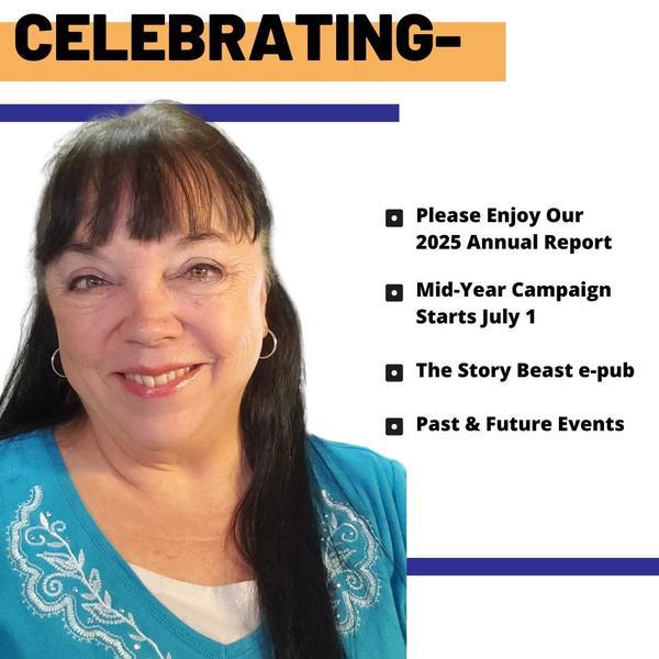 Celebrating past and future news - while featuring MyLinda Butterworth, MA