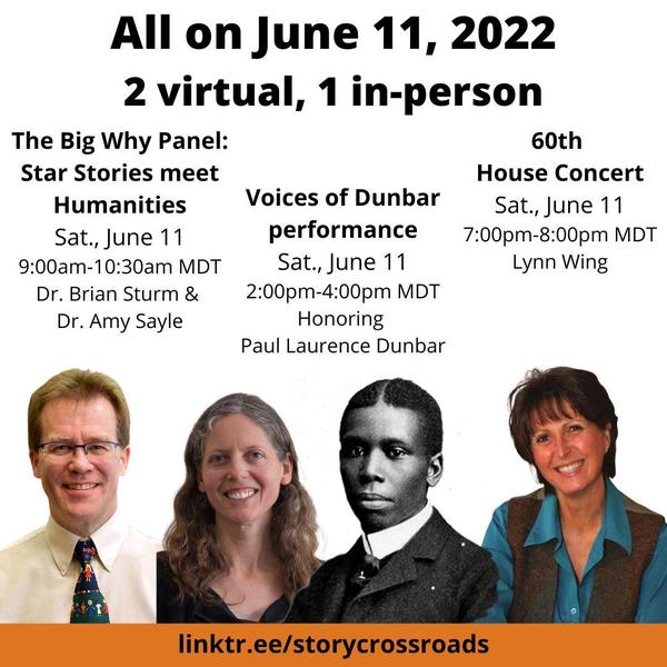 All on June 11 - The Big Why Panel, Voices of Dunbar, 60th House Concert