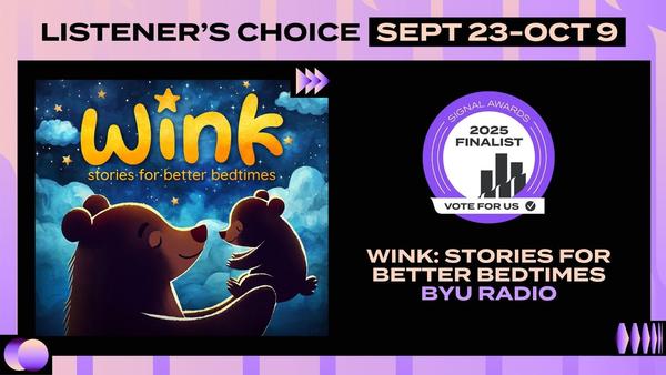 Steffani Raff's Wink with BYUradio, vote as listener's choice