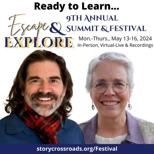 Peter Cook and Laura Deal - part of 9th Annual Story Crossroads Summit & Festival