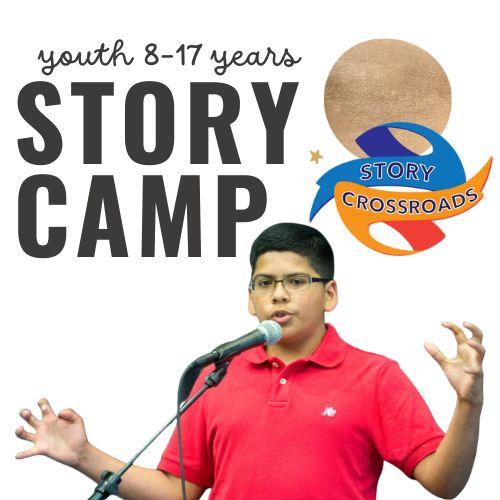 Story Camp - ages 8-17 - August 6-8, 2025
