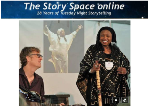 The Story Space Online - donation page