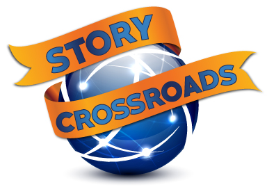 Story Crossroads logo under "contribute"