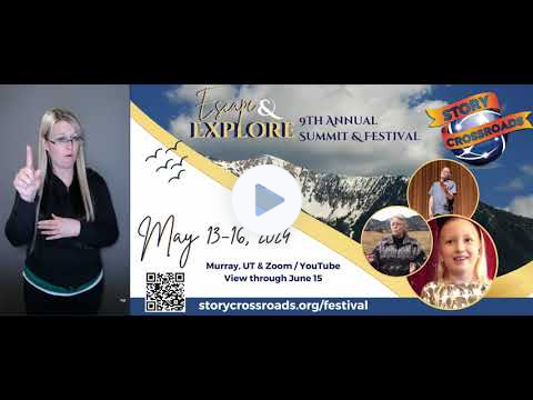 With ASL - Escape & Explore! - 2024 Story Crossroads Summit & Festival (1-minute teaser)