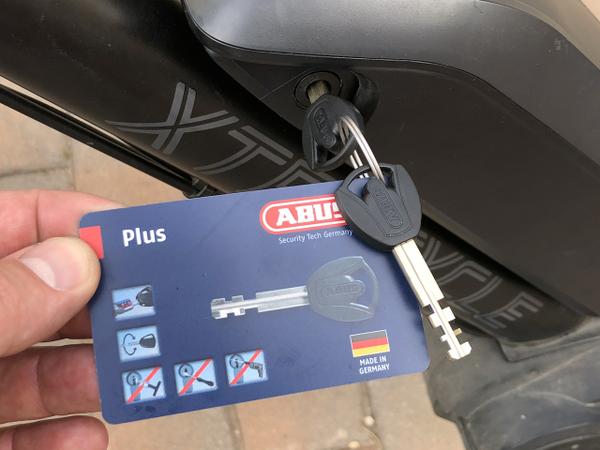 ABUS YourPlus key