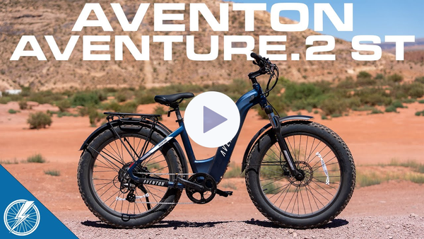 Aventon Aventure.2 Step-Through Review 2023 | A Top e-bike with an easier to ride frame!
