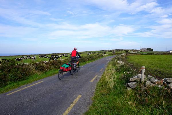 Electric bike touring Ireland