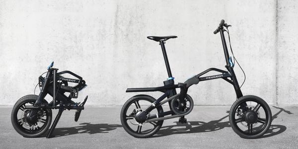 Peugeot folding electric bike