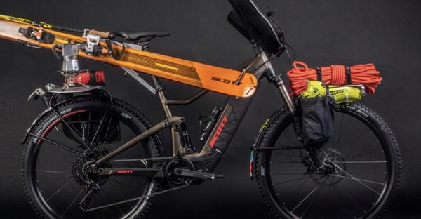 Scott ski electric bike 