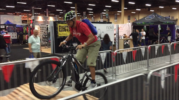 Test track at Interbike