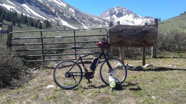 Colorado divide electric bike trip