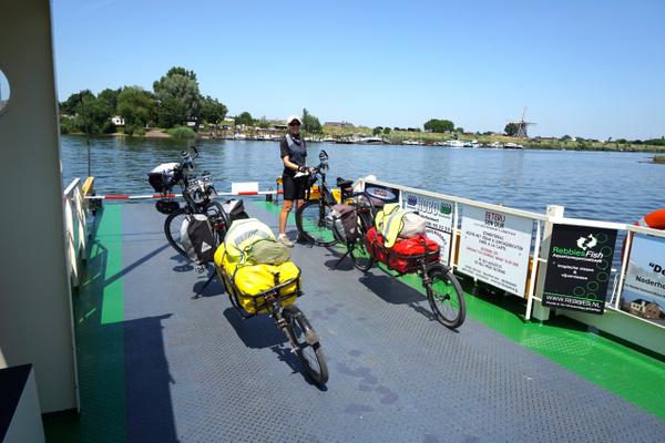 Electric bike touring