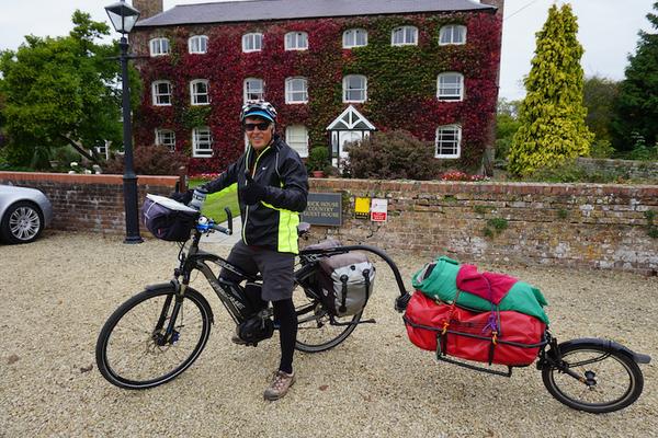 Electric bike touring