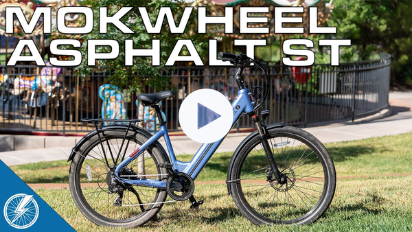 Mokwheel Asphalt ST Review 2023 | Sleek & Speedy Step-Thru Commuter E-Bike