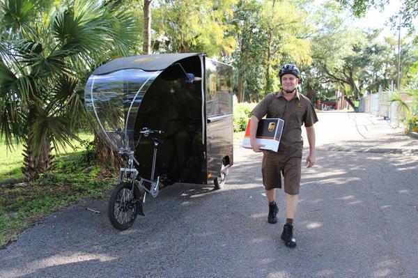 UPS electric cargo bike