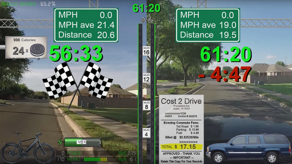 Riding an electric bike is not cheating