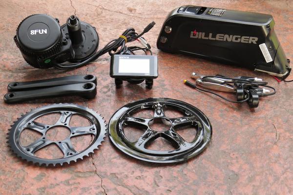 Dillenger Bafang mid drive electric bike kit