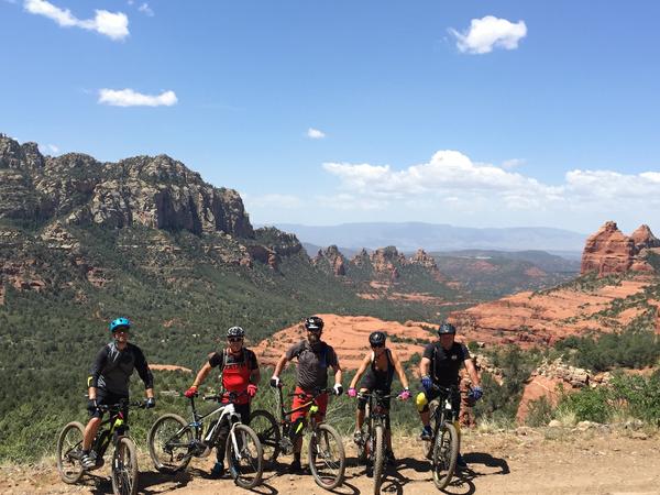 Riding Bosch CX System in Sedona