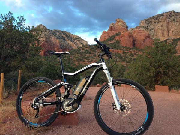 Haibike FS RX electric mountain bike