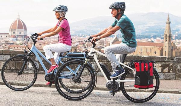 Riding electric bikes