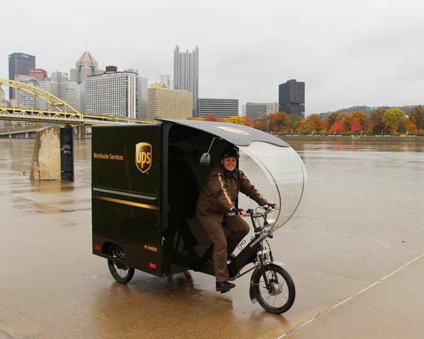 UPS electric trike