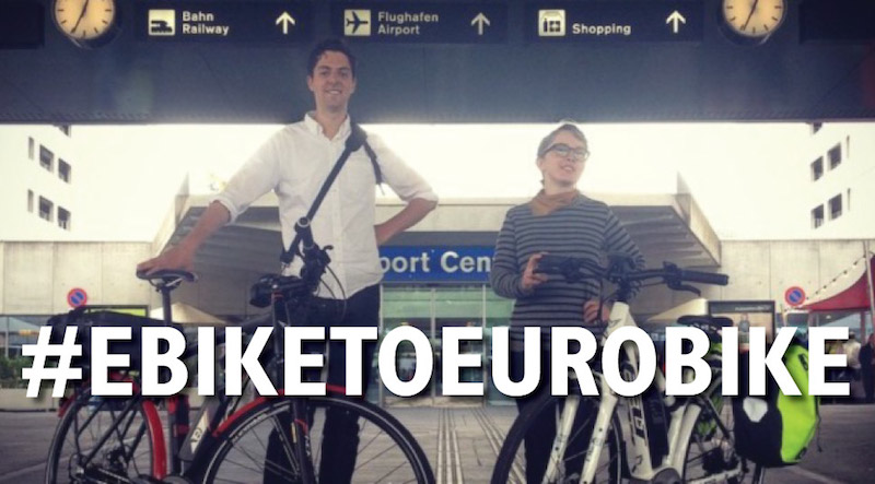 Electric bike tour to Eurobike