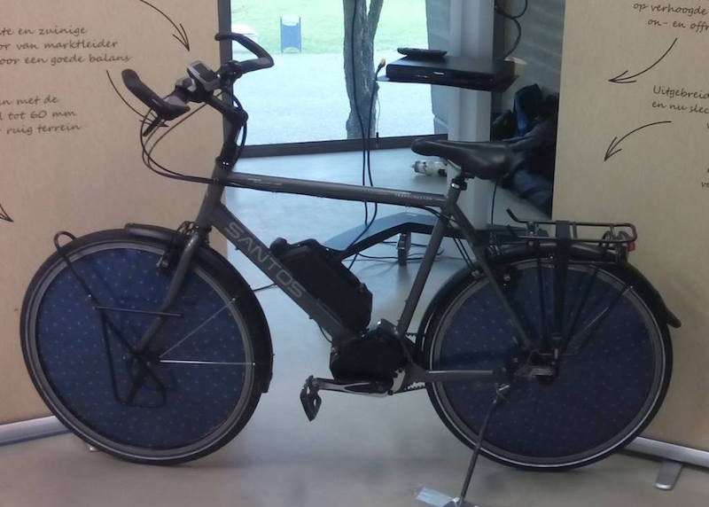 Solar electric bike