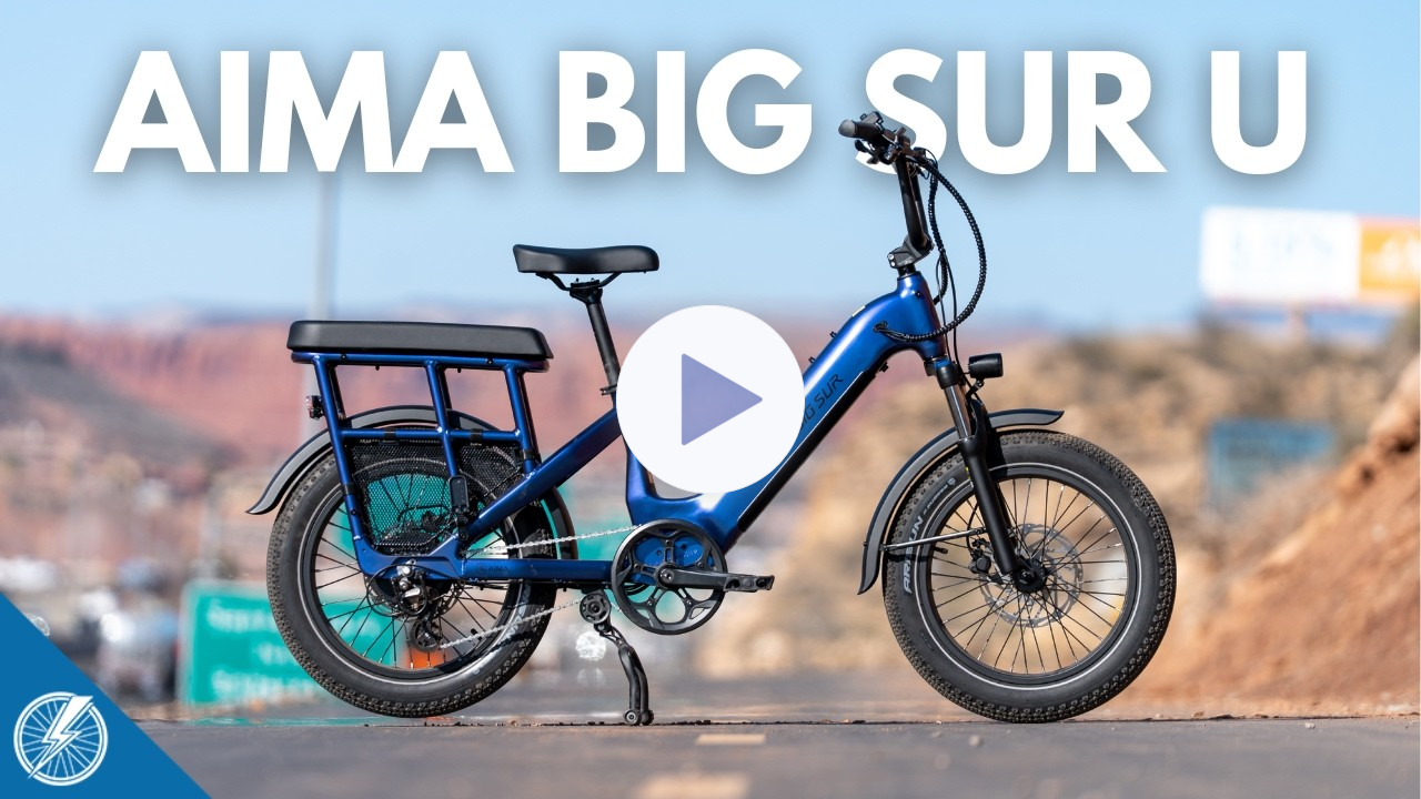 AIMA Big Sur U Review | E-Bicycle Built For Two
