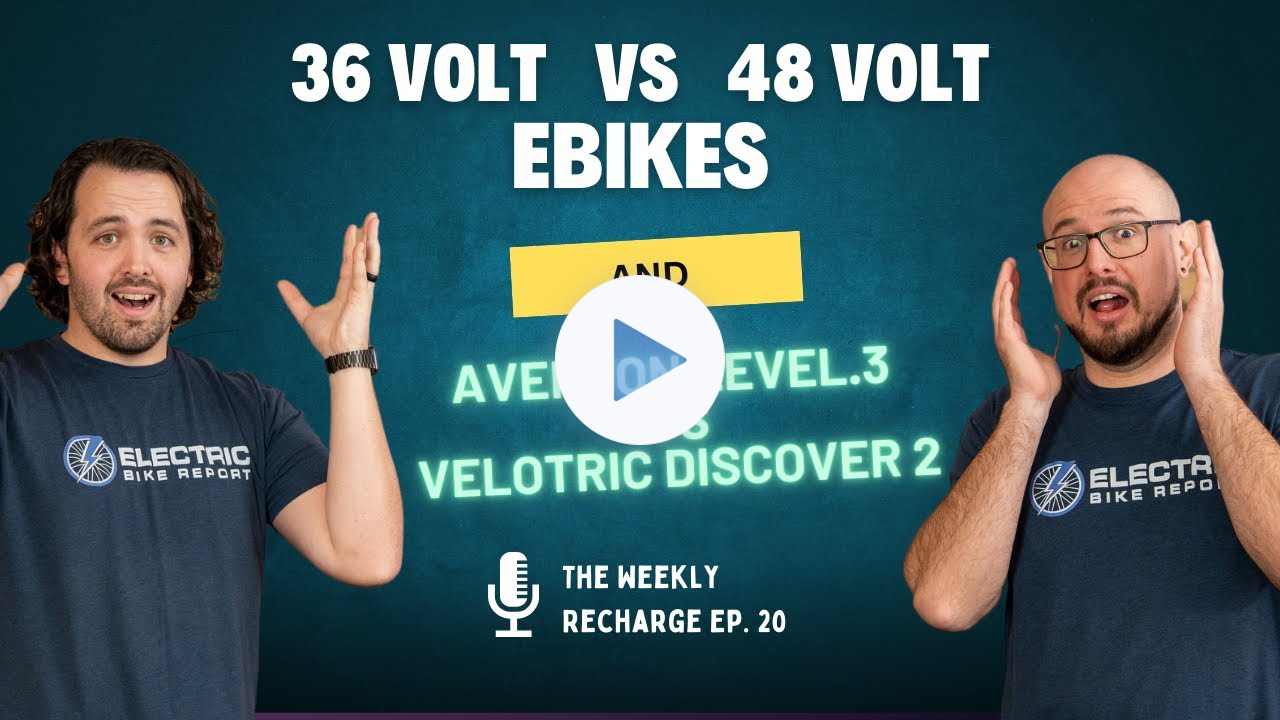 Is A 36v E-Bike System As Good As A 48v System? Aventon Level.3 vs Velotric Discover 2. TWR Ep 20