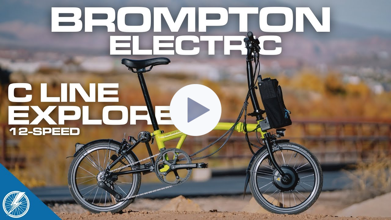 Brompton Electric C-Line 12-Speed Review | Cool & Compact
