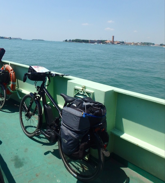 European electric bike tour Venice