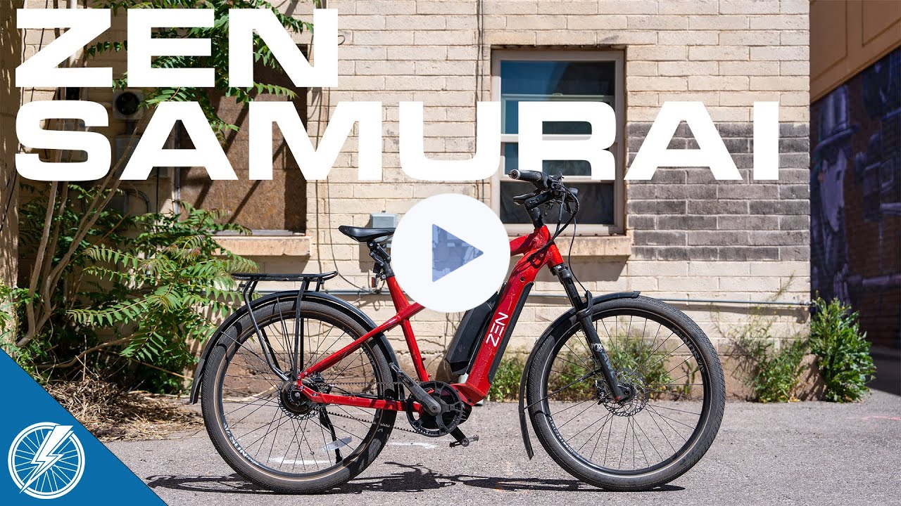 Zen Samurai E-Bike Review | All The Bells And Whistles For Ultra Comfort & Long Rides