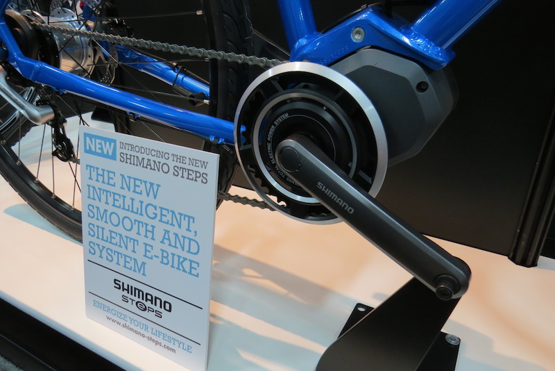 raleigh electric bike shimano steps