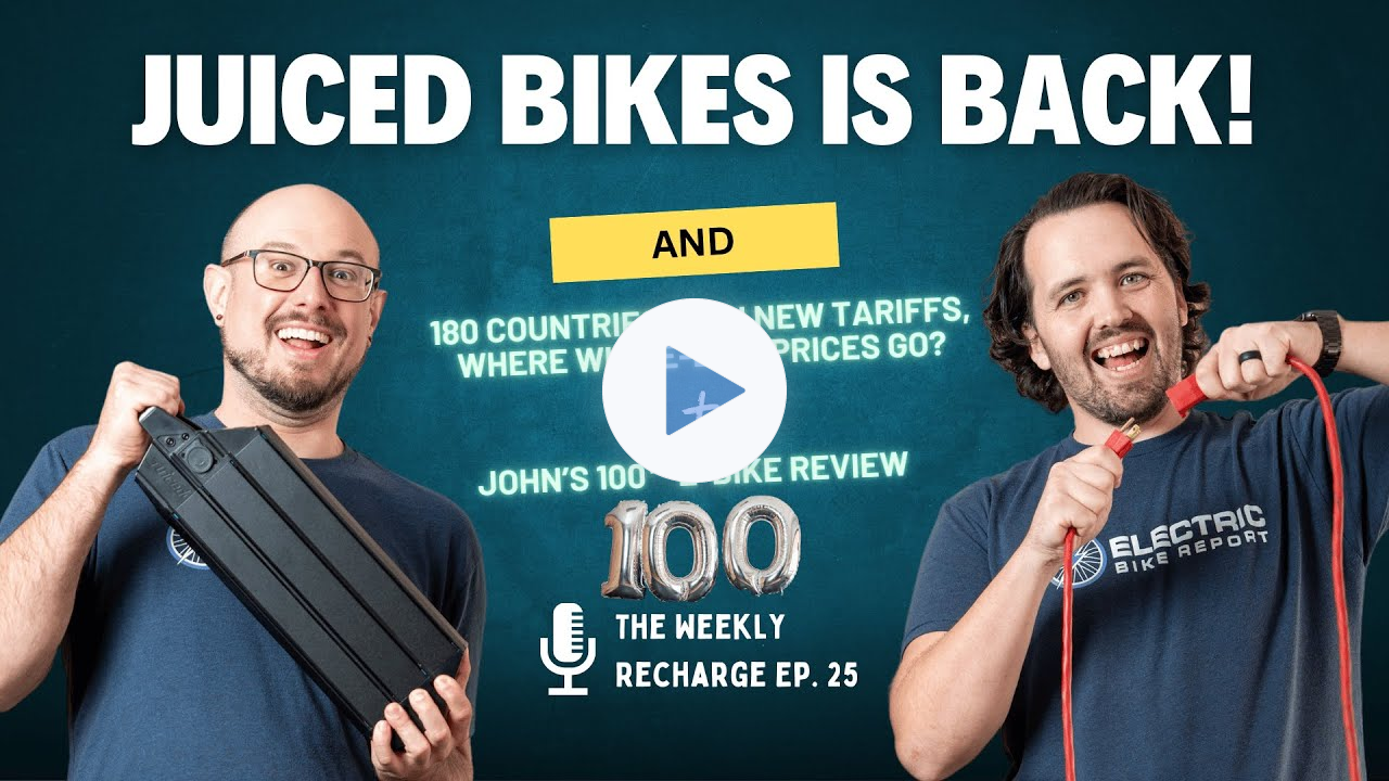 Lectric Buys Juiced Bikes? Liberation Day Tariffs, What Will Happen to E-Bike Prices? TWR Ep 25