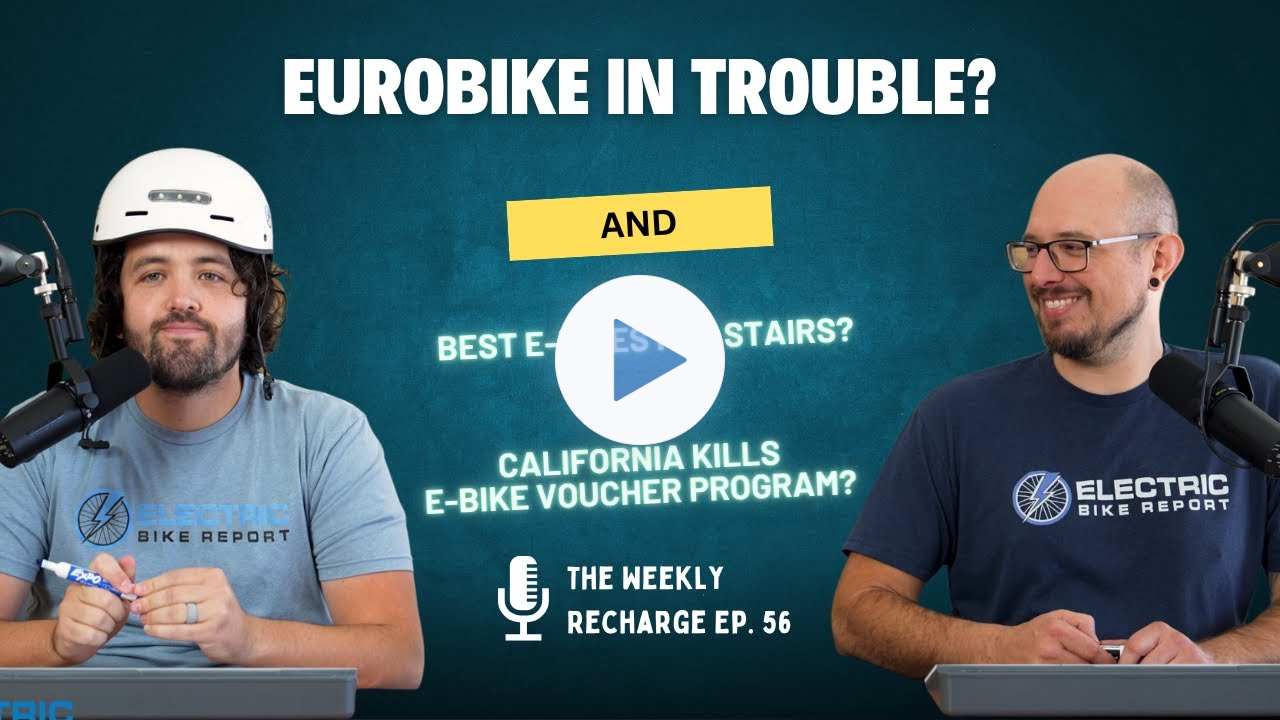 Eurobike in Trouble? Bosch Walks Out + Best E-Bikes for Stairs & Big Riders