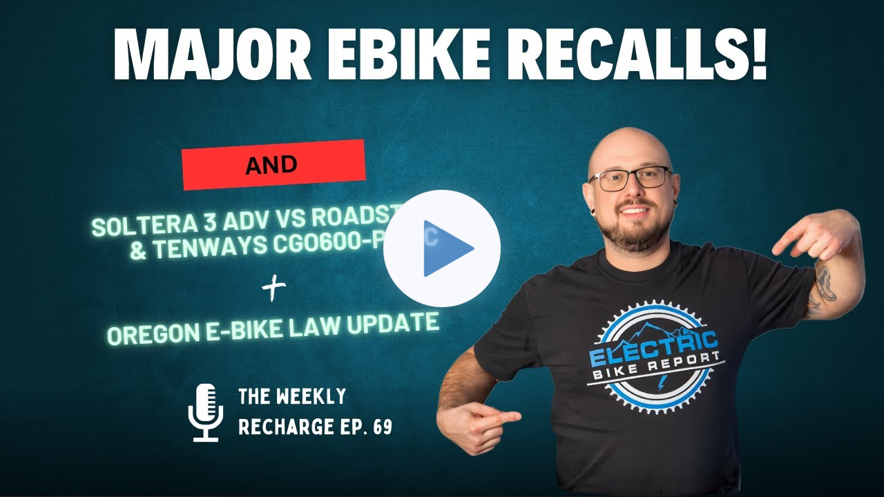 MAJOR E-Bike Recalls: Specialized, Trek, Electra & Urban Arrow 🚨TWR Ep 69