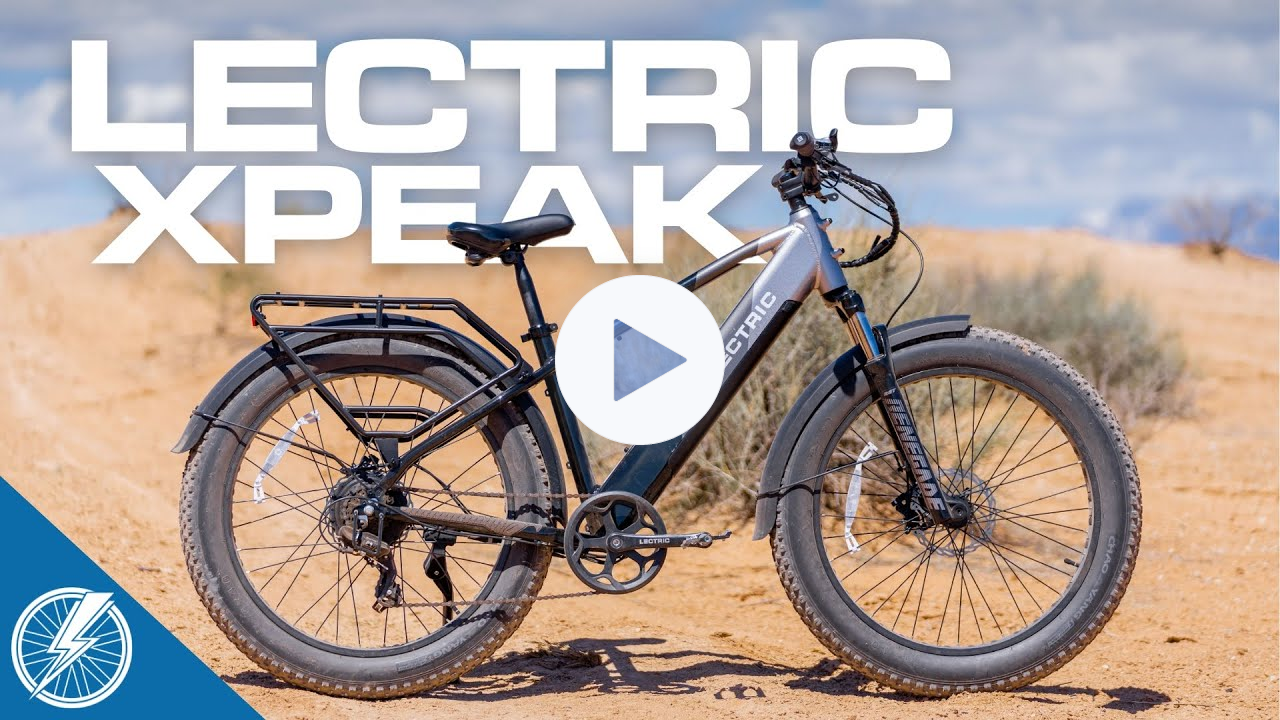 Lectric Xpeak Review | Motor Power Set To MAX, Motor Noise Set To MIN