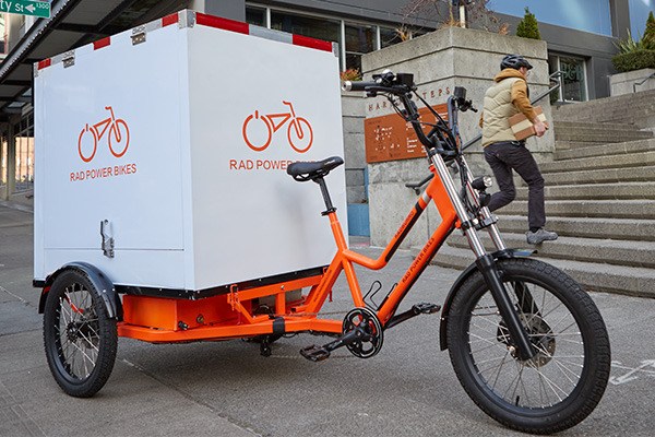 RadBurro electric cargo trike