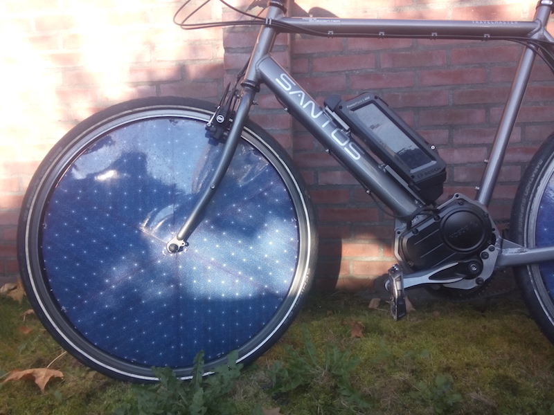 Solar electric bike