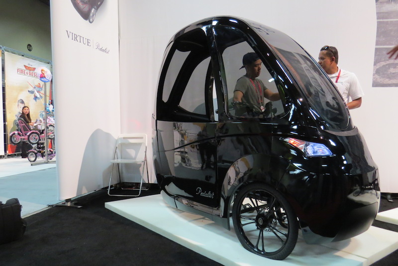 Virtue Pedalist enclosed electric trike