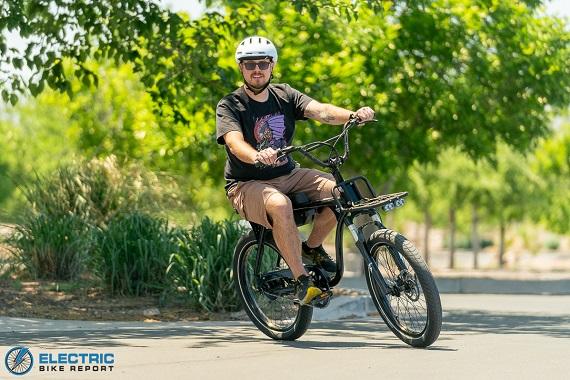 The E-Grifn sports a lightweight Mahle X20 hub motor and 350Wh internal battery