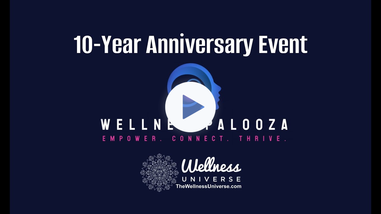 It's Wellnesspalooza! The Wellness Universe intro video 40+ wellness workshops, classes & talks