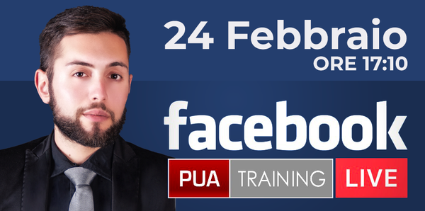 Registrati alla Diretta Facebook ORA!