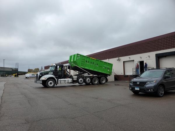 Dumpster is here!