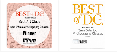 Sam D'Amico Photography secondary logo