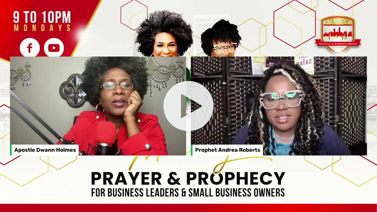 MARKETPLACE MONDAY PRAYER AND PROPHECY !!