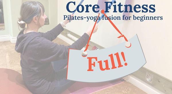 Sorry, the Core Fitness class is now full!