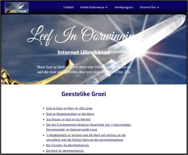 Geestelike Groei Opgawe