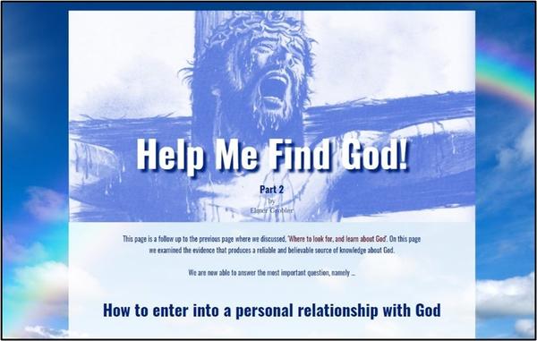 Help Me Find God - Part 2