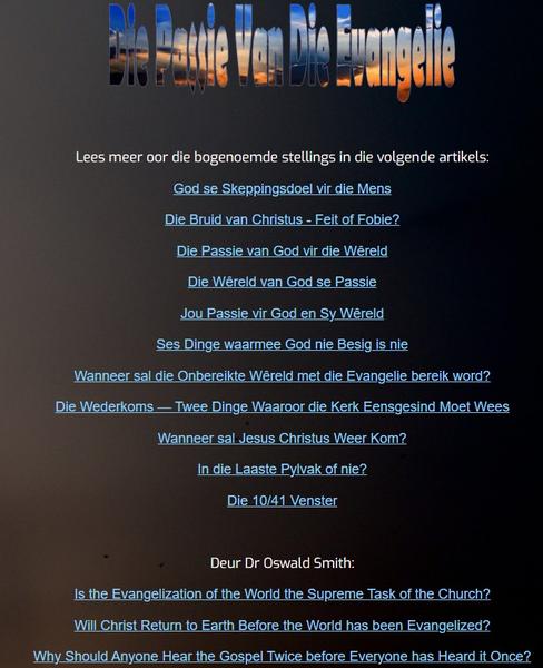 Groot Opdrag Artikels